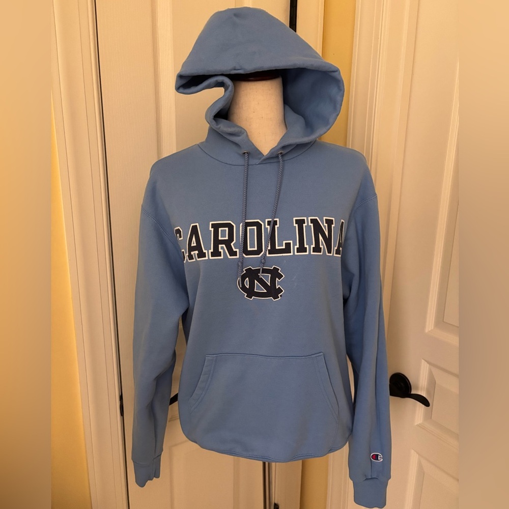 Champion Light Blue Carolina Hoodie UNC